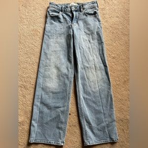 Abercrombie Kids high rise jeans, size 13/14 regular, no rips or stains